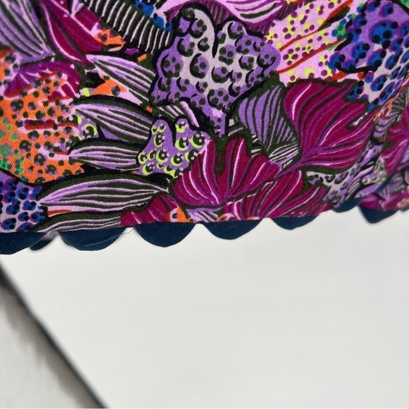 Kika Vargas x Target Coral Reef Scallop Edge Wrap Top Size 3X‎ New With Tags - Picture 8 of 14